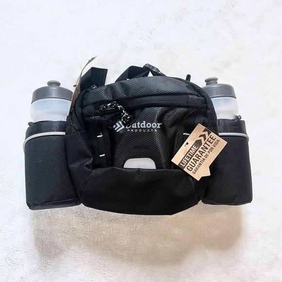 Outdoor Products Other - Outdoor Products Waist Fanny Pack H2O Mojave Water Bottle Holder Black Hiking